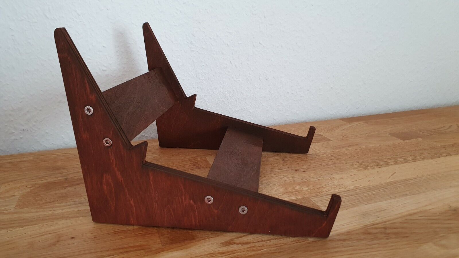 Ständer für KORG nanoKONTROL Studio+ Ipad Rack Holz Seitenteil Stand Nussbaum