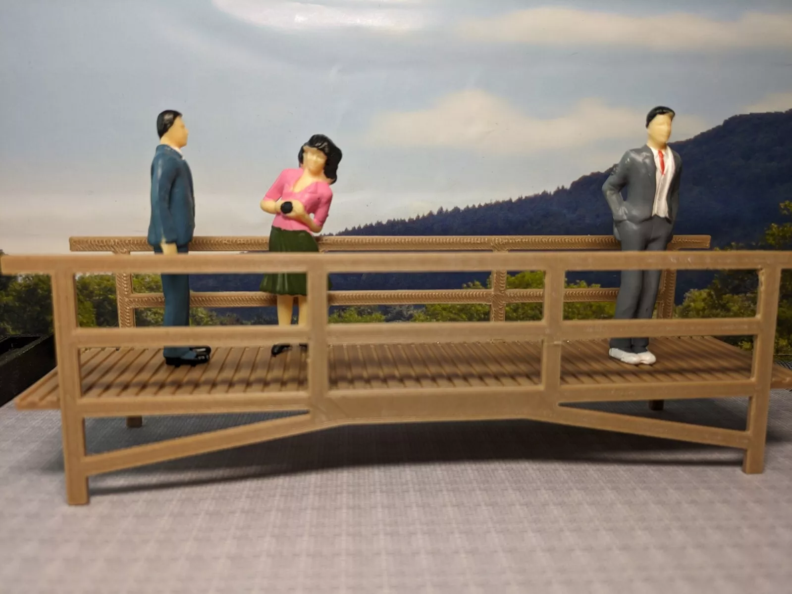 Fußgängerbrücke | Spur G | Brücke | Bausatz