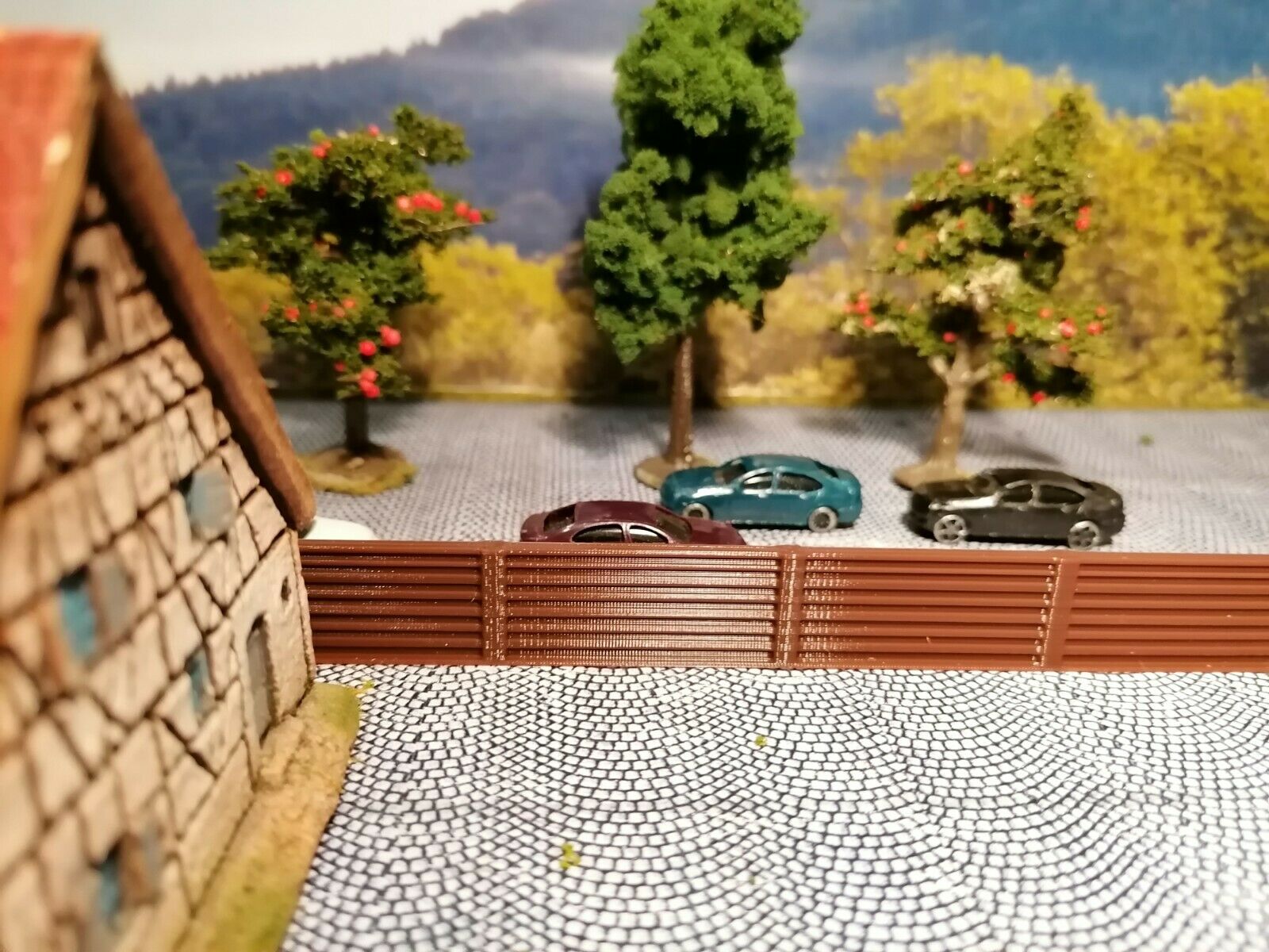 Schallschutzwand | Spur N | 1:160