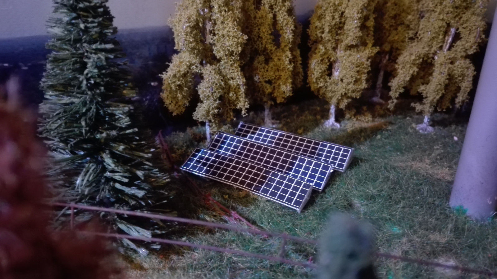 3 Solarmodule für Solarpark | Spur N 1:160 | Bausatz