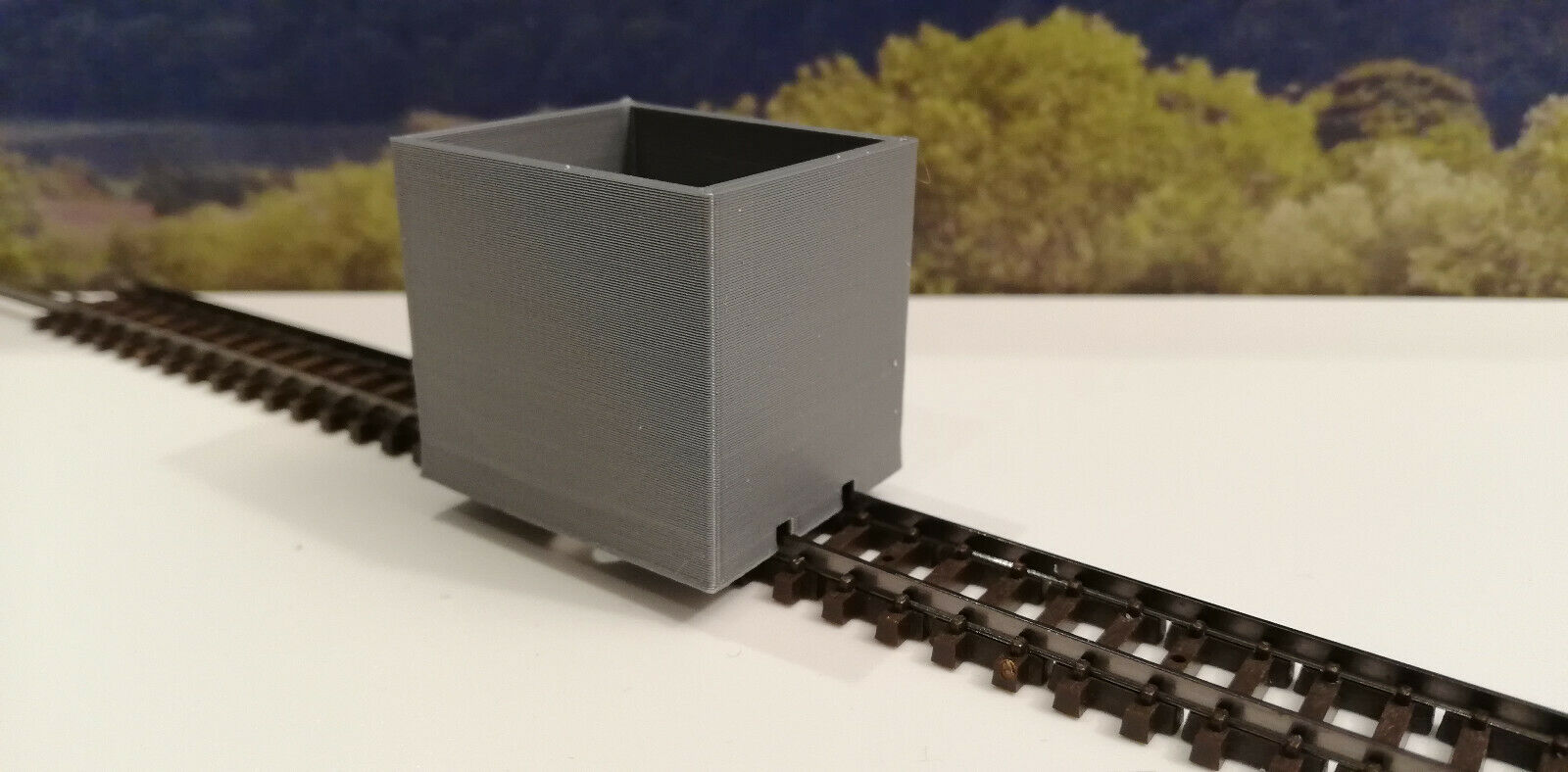 Schotterverteiler Schotterhilfe Spur N 1:160