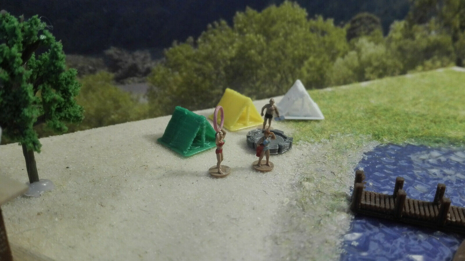 3 Zelte mit Feuerstelle | Badestrand | Campingplatz