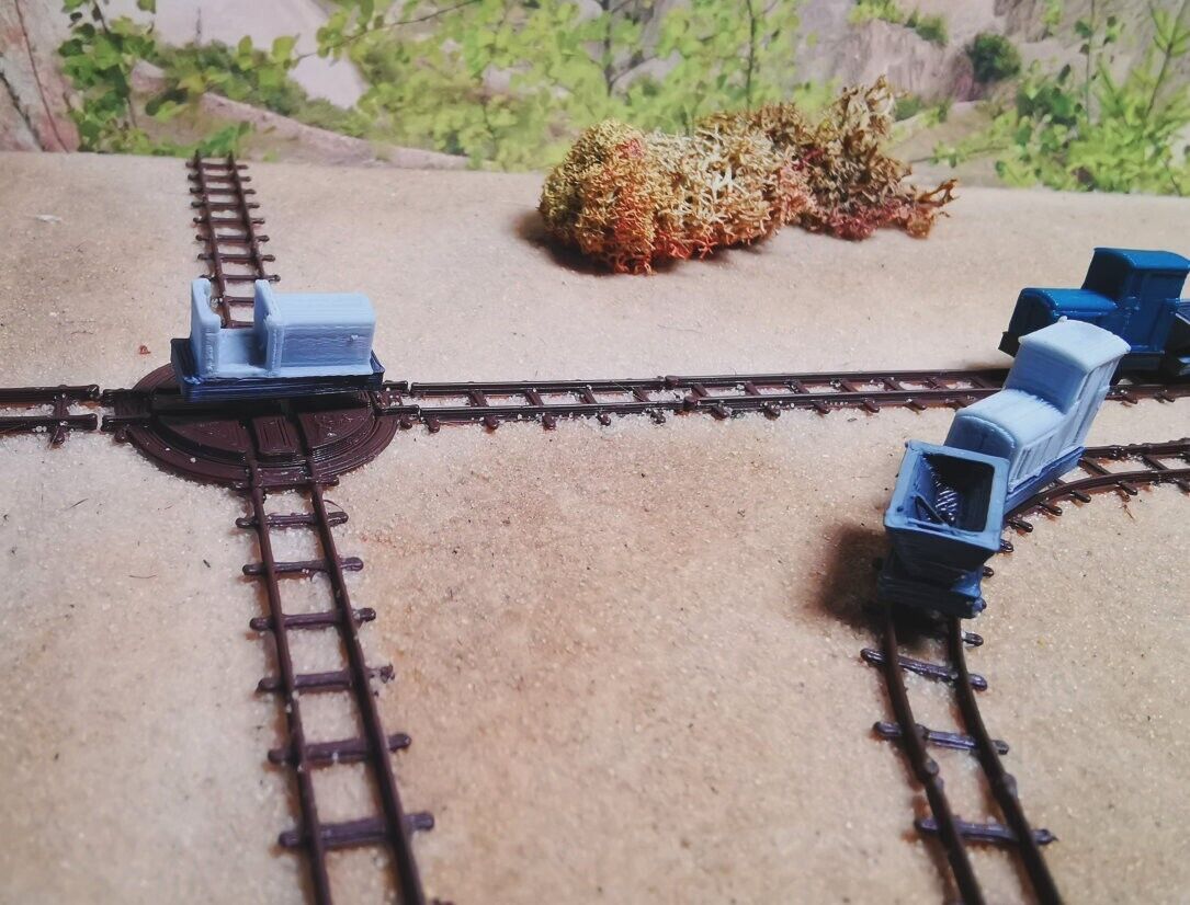 Feldbahn Drehscheibe handbetrieben Spur N | Bausatz