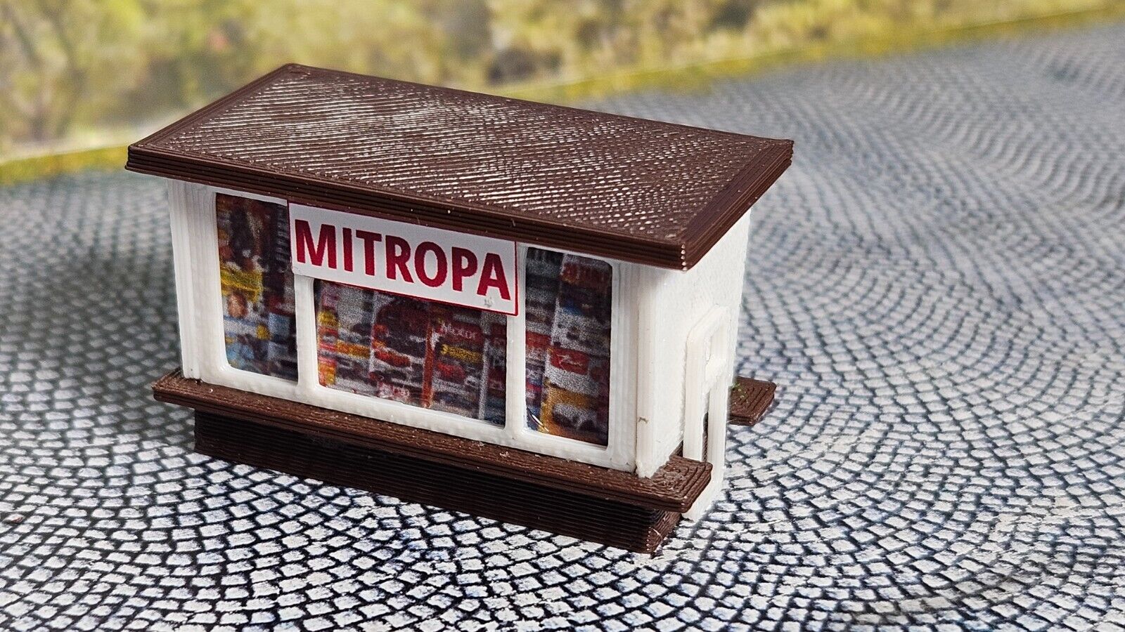 Imbiss Kiosk | Bausatz | Spur N 1: 160 | 2 Stück