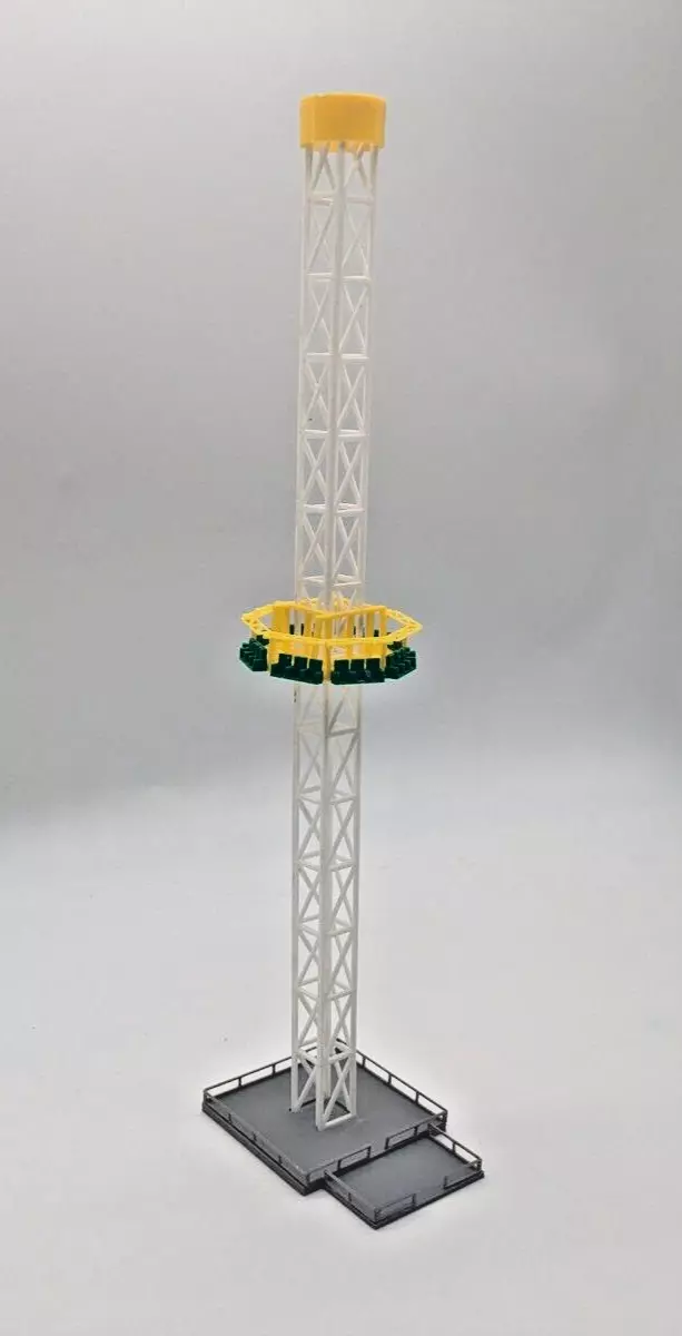 Freifallturm| Kirmes | Bausatz | Rummel | Volksfest | Fahrgeschäft Spur N