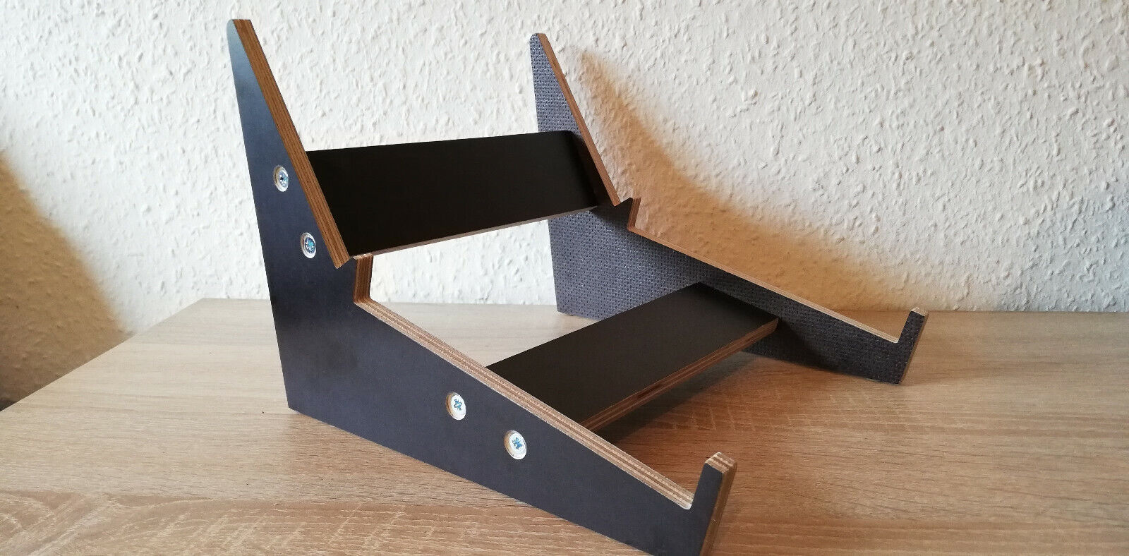 Ständer für nanoKONTROL Studio oder KORG NANOKEY und Ipad Rack Holz Seitenteil