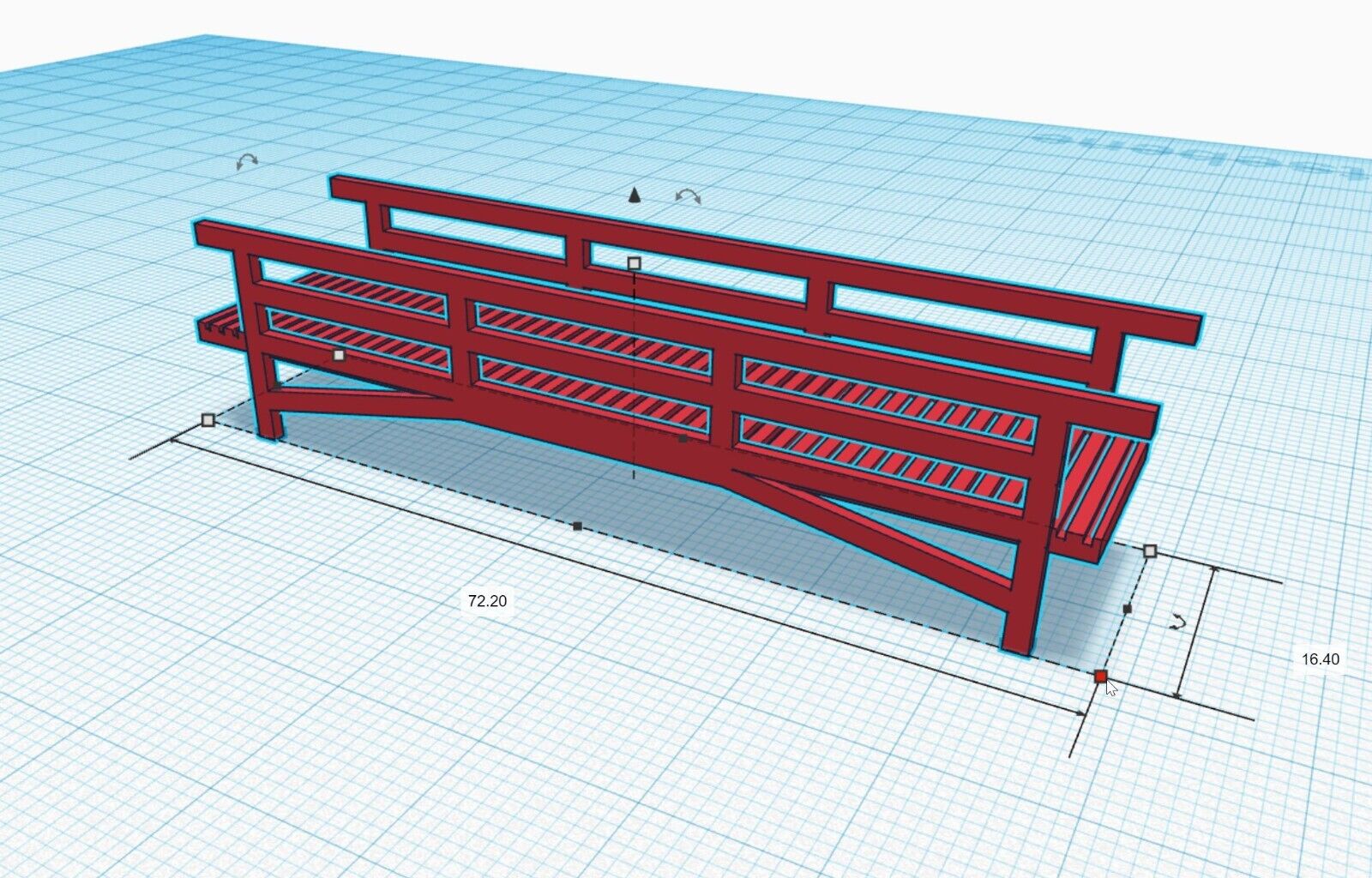 Fußgängerbrücke | Spur N | 1:160 | Brücke | Bausatz
