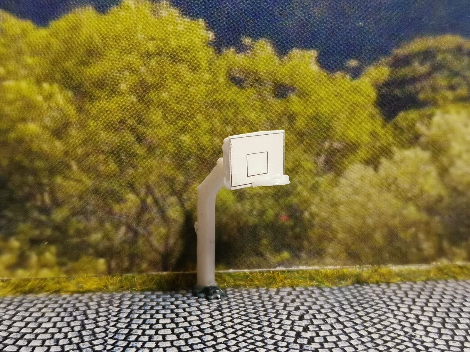 2x Basketballkorb | 1:87 | Bausatz Spur H0