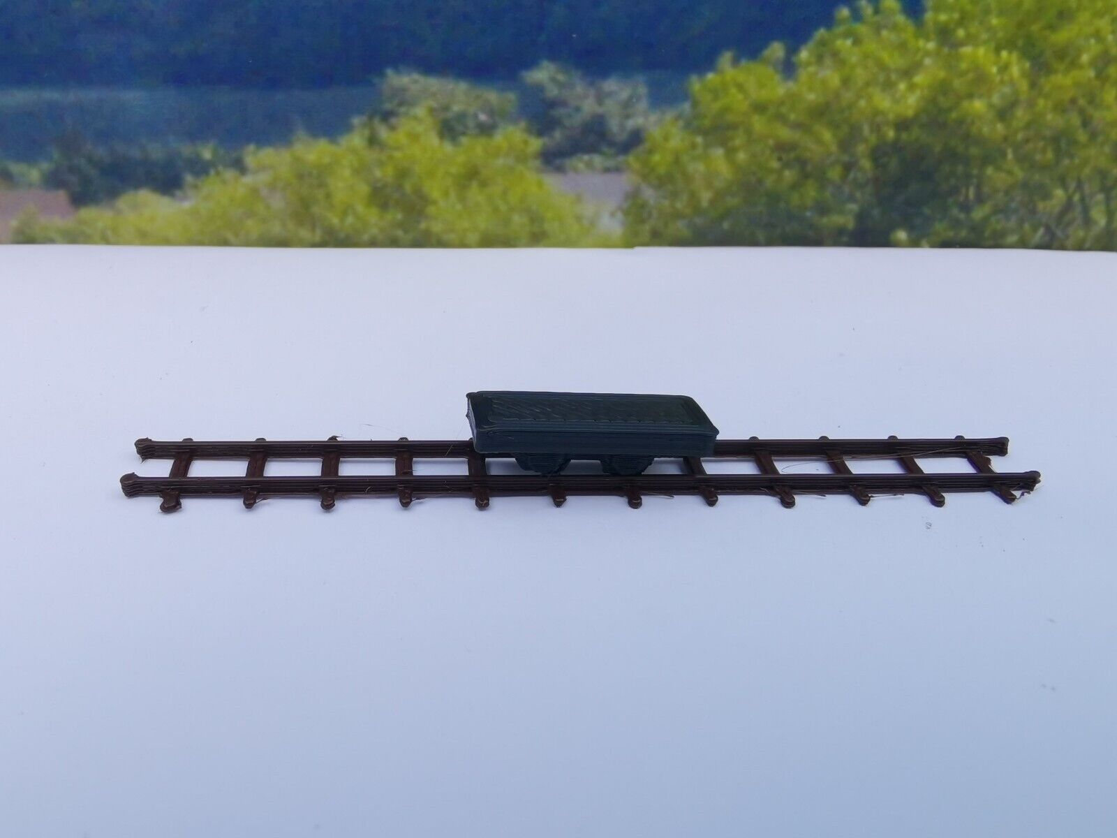 Feldbahn 2 Stück Unterteil Spur N | schwarz