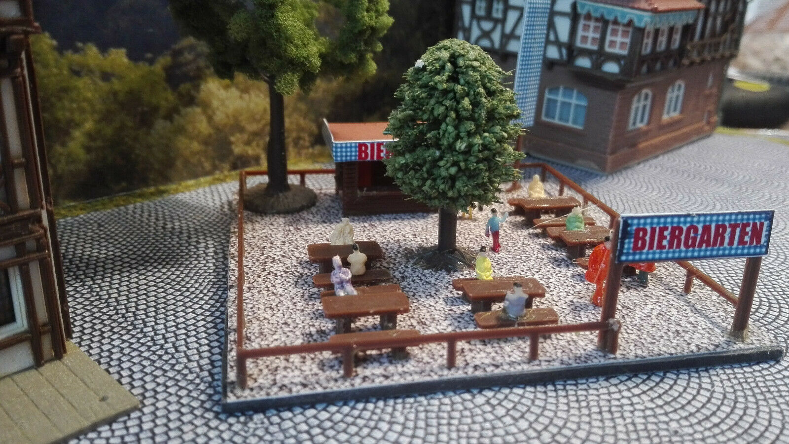 Biergarten | Bausatz | Spur N | 1:160