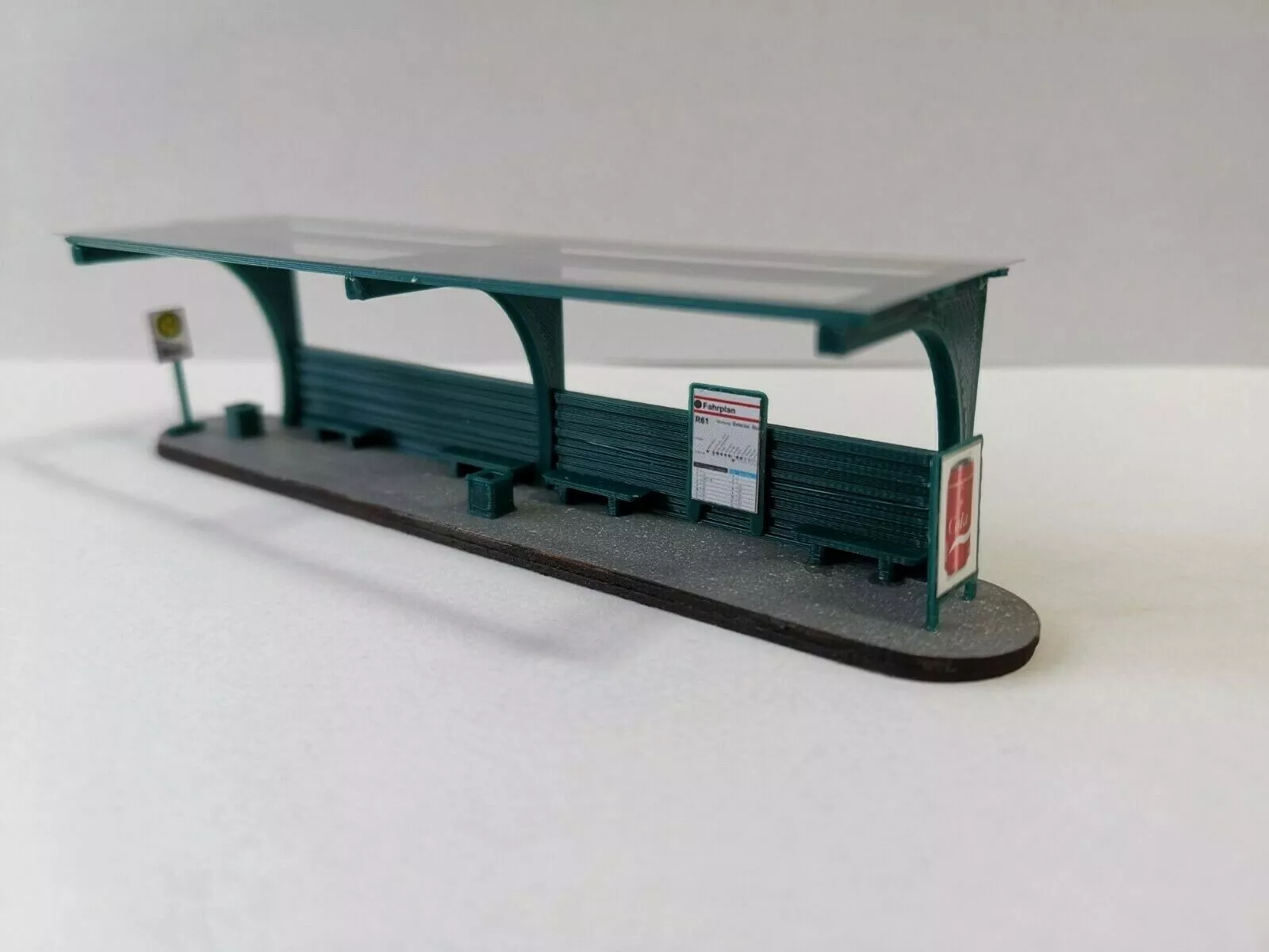 Busbahnhof | Spur N | Haltestelle Bausatz