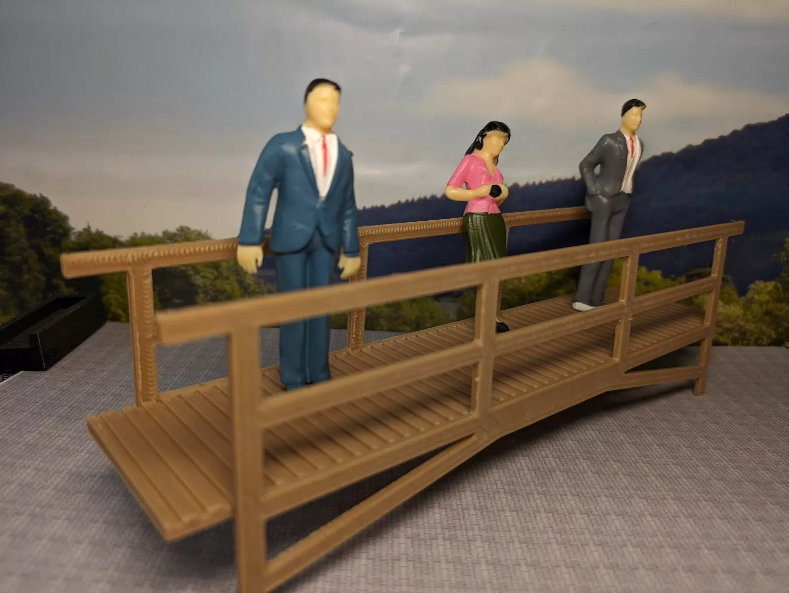 Fußgängerbrücke | Spur G | Brücke | Bausatz