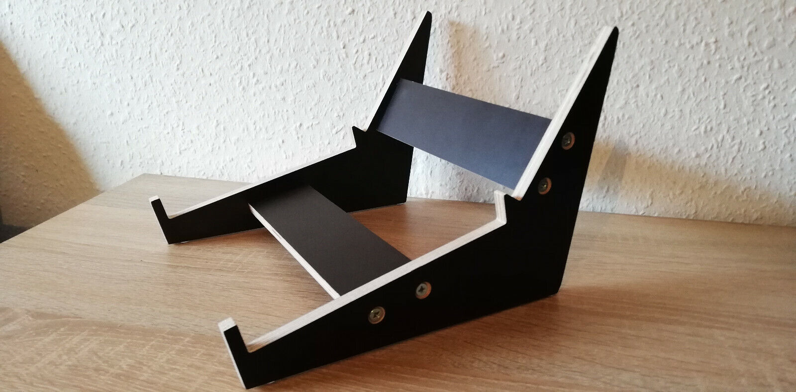 Ständer für nanoKONTROL Studio oder KORG NANOKEY und Ipad Rack Holz Seitenteil